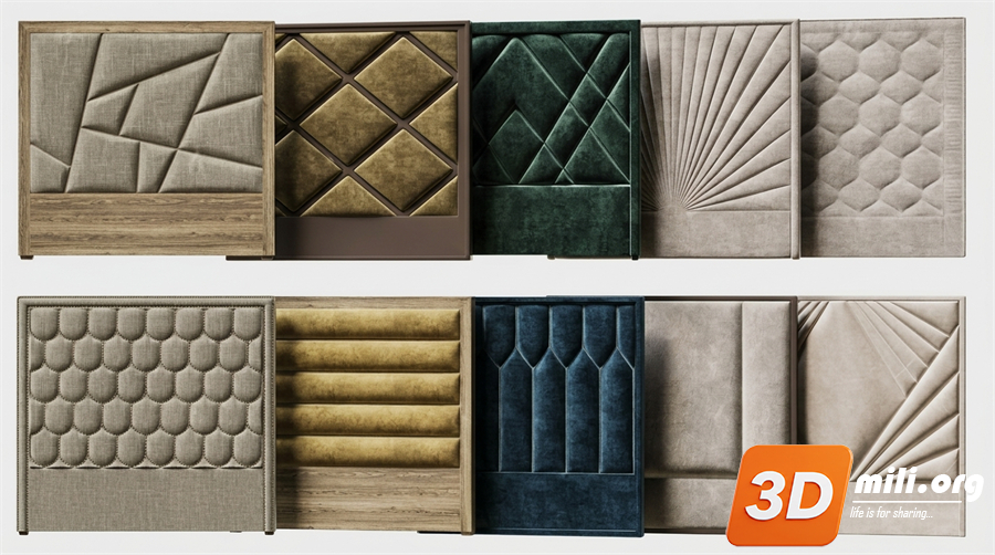 Headboard Skp Files